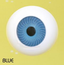 Crystal Puppenaugen Acrylic Eyes #607 - Blue, 20mm